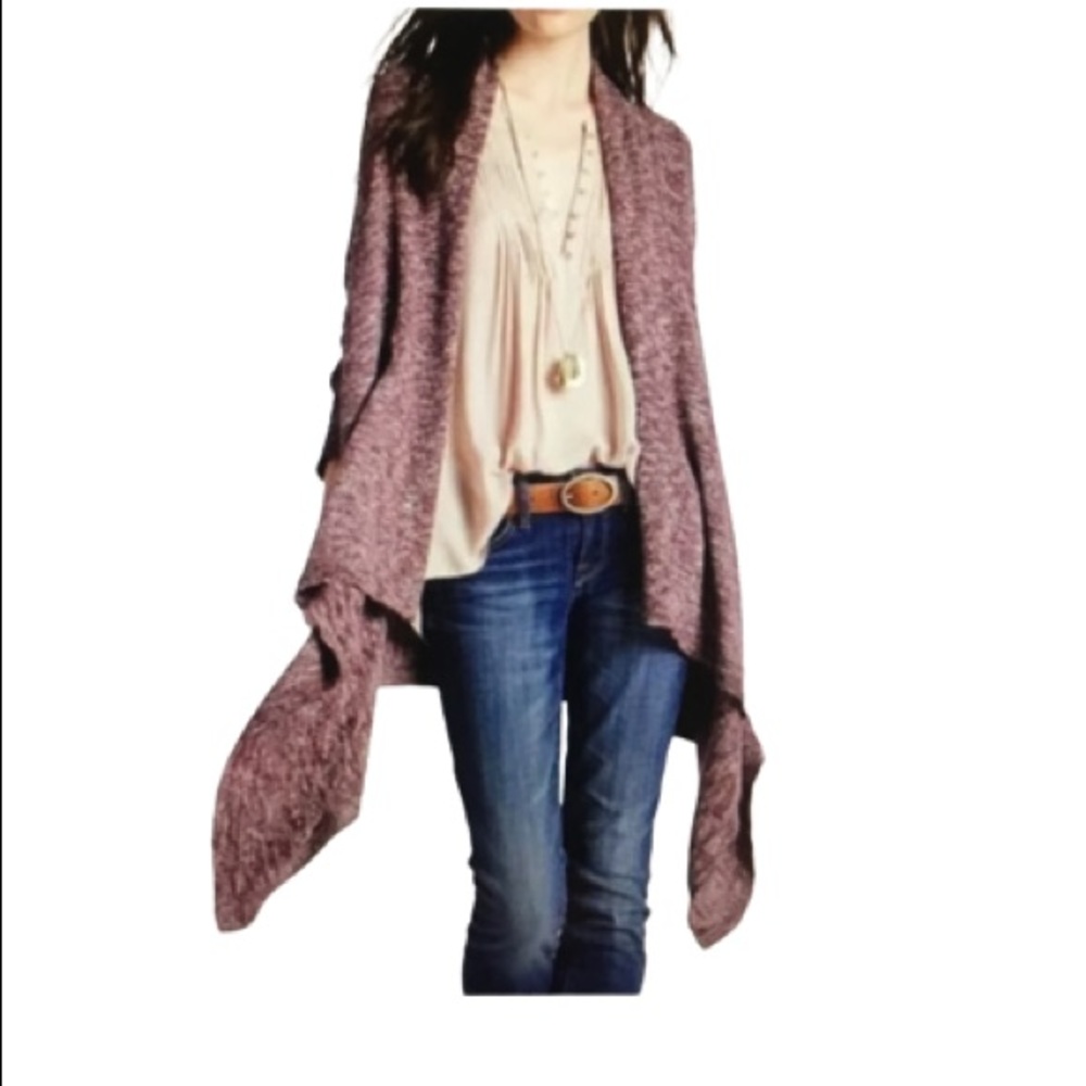 Lucky Brand Waterfall Cardigan Sweater  Size Large